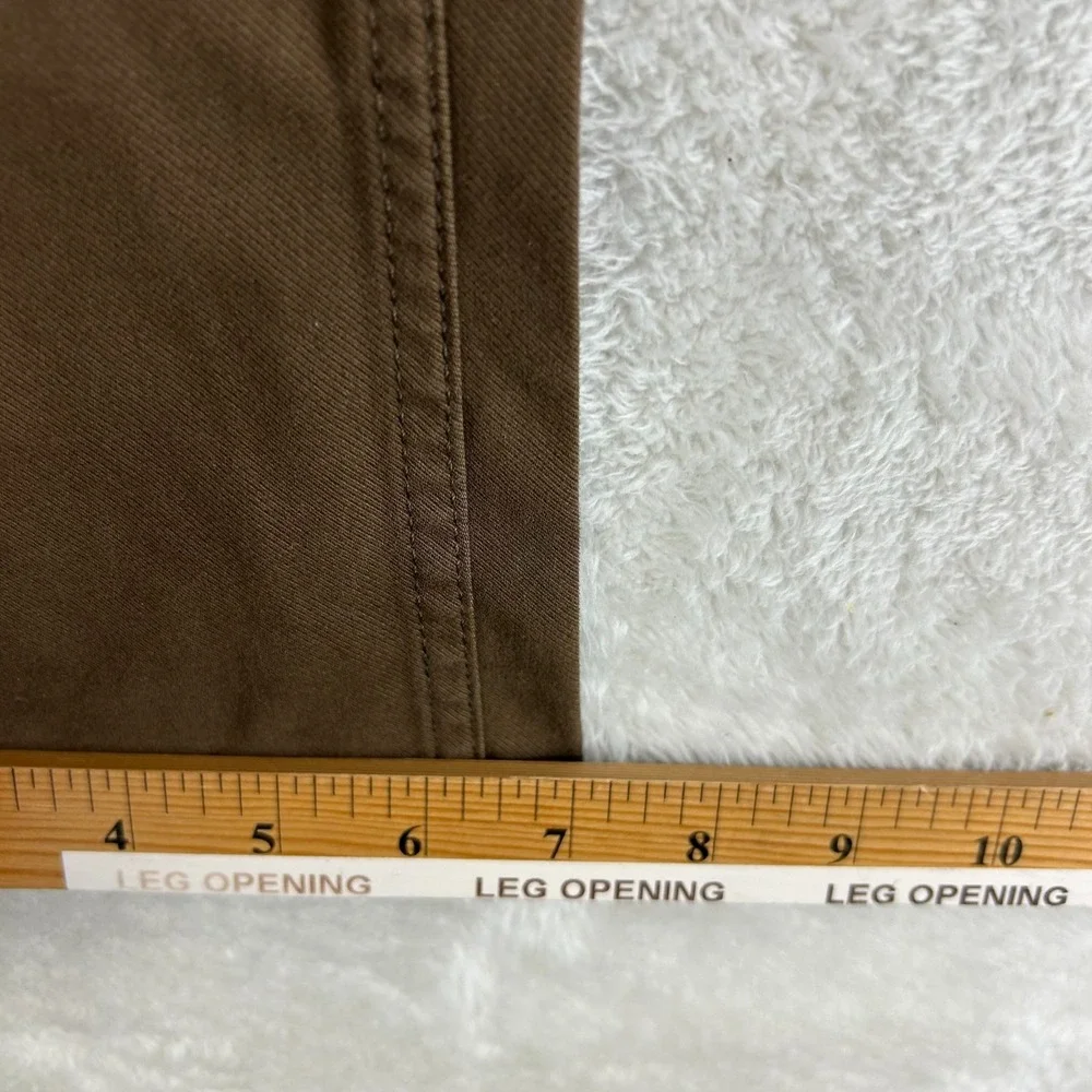 Banana Republic Traveler Jeans Mens 33x30 Brown Slim Fit Mid Rise Stretch Preppy